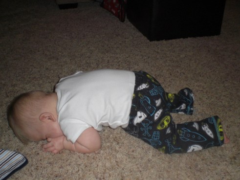 baby planking fad