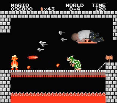 baby planking fad Super Mario Nintendo