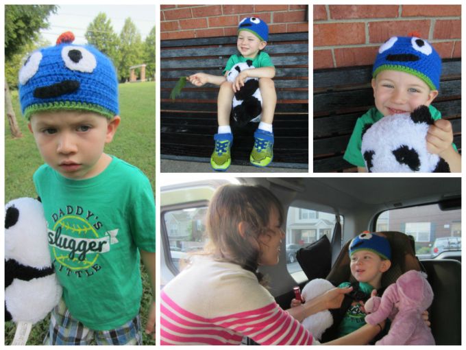 monster hat for boys