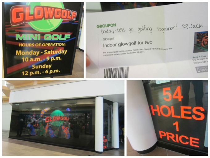 GlowGolf: Real Glow-In-The-Dark Miniature Golf- A Family Friendly Review