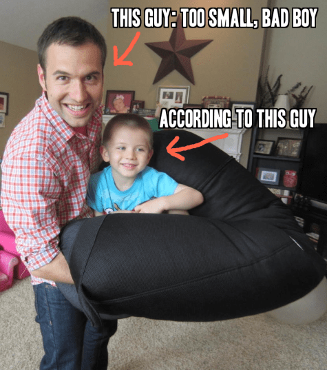 Dear Jack: Daddy, You’re Too Small And You’re A Bad Boy!