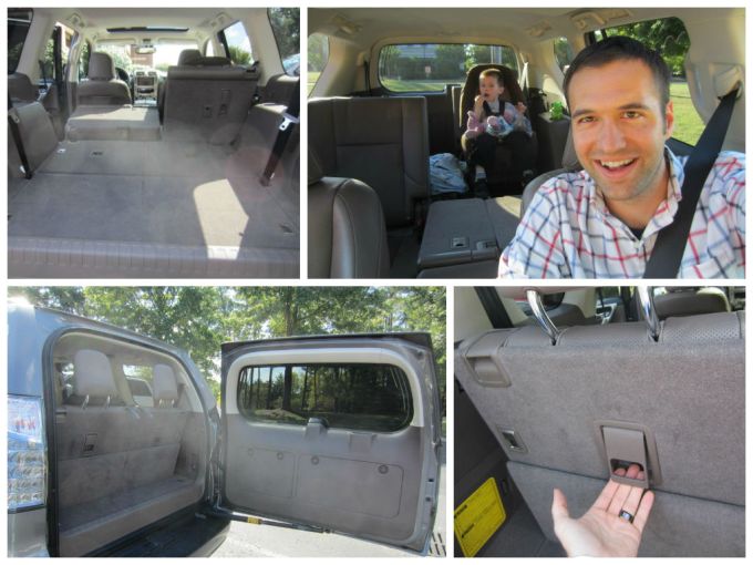 Folding Down/Up The 3rd Seats Of The 2014 Lexus GX 460