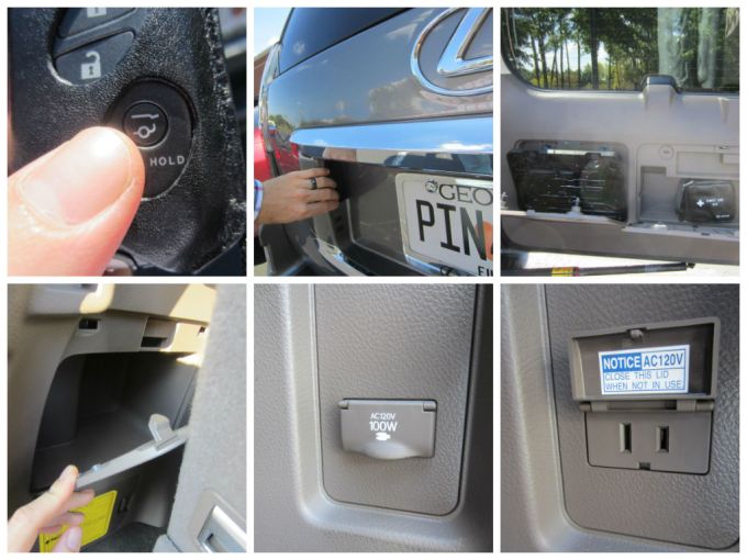 Folding Down/Up The 3rd Seats Of The 2014 Lexus GX 460