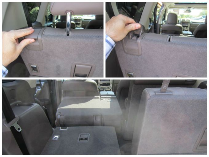 Folding Down/Up The 3rd Seats Of The 2014 Lexus GX 460