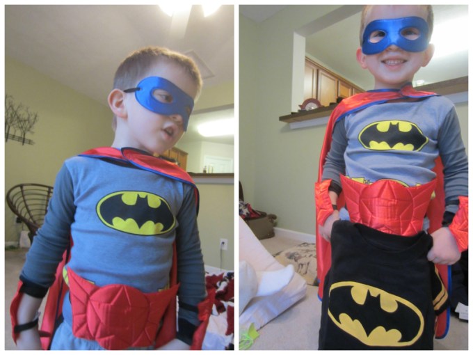 Dear Jack: Dressing Yourself As A Super Hero To Open Your Gifts From Family