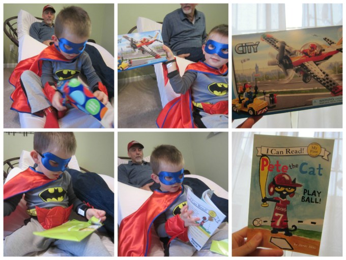Dear Jack: Dressing Yourself As A Super Hero To Open Your Gifts From Family