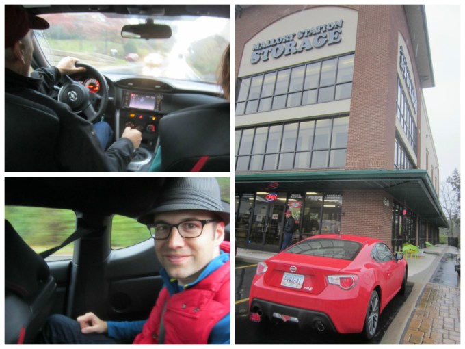 2014 Scion FR-S back seat