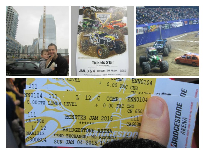 Dear Jack: Monster Jam 2015 in Nashville- Family Friendly Review