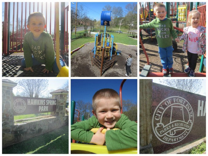 Our Easter 2015 Egg Hunt/Visit To Hawkins Spring Park