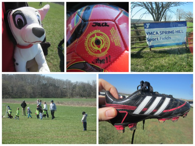 Dear Jack: Your First Soccer Game/Grumpy Face At School