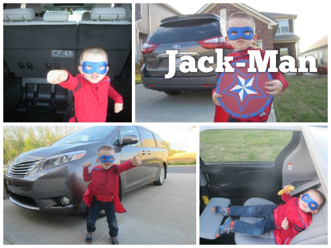 Dear Jack: Our Homemade Jack-Man Commercial For The Toyota Sienna