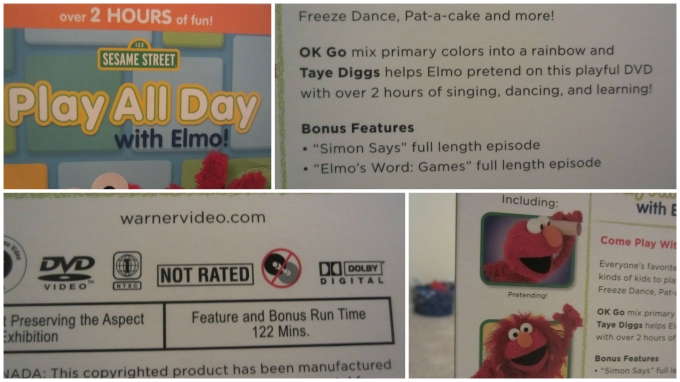 Play All Day with Elmo! DVD: What My Son Liked Most