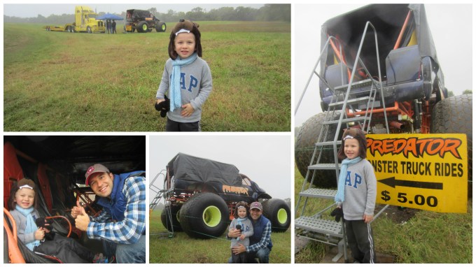 Dear Jack: We Rode in a Real Monster Truck at the Spring Hill Ham Festival!