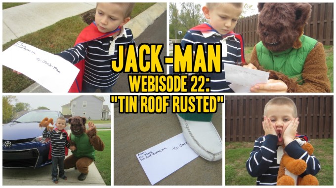Webisode 22 of Jack-Man, “Tin Roof Rusted” (Pregnancy Announcement Video)