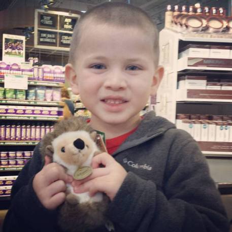 Jack got to pick out a new animal to celebrate finding out whether he will have a brother or sister... we announce to the world tomorrow!