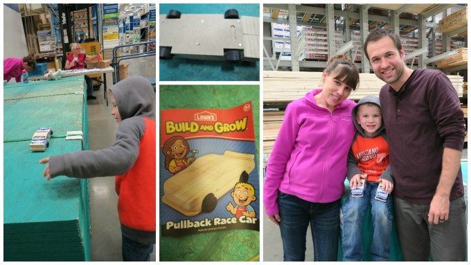 Dear Jack: We Built the Pull Back Car at Lowe’s… Twice