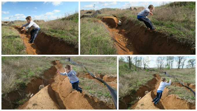 Dear Jack: We Went Mountain Climbin’, Trench Jumpin’, and Muddin’