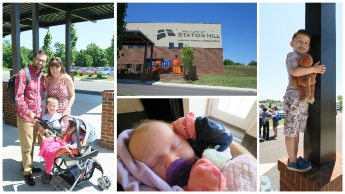 Dear Jack: Our 1st Time to Church as a Family of 4