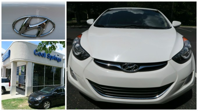 We Bought a 2013 Hyundai Elantra from Hyundai of Cool Springs (A Business Impact Partner of WAY-FM) during Memorial Day Weekend