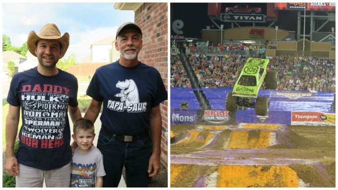 Dear Jack: Monster Jam at the Nissan Stadium for Father’s Day 2016