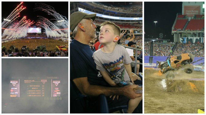 Dear Jack: Monster Jam at the Nissan Stadium for Father’s Day 2016