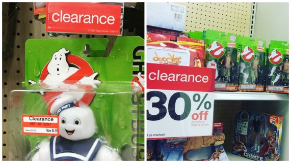 Ghostbusters Reboot Actions Figures Already on 30% Clearance at Target, 2 Weeks before Movie’s Release