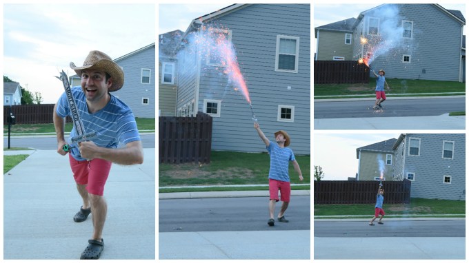 Dear Jack: Novelty Fireworks in the Cul-de-Sac for July 4th