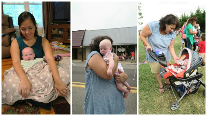 Dear Holly: You Become a Sleepy Marshmallow When Nonna or Aunt Dana Hold You