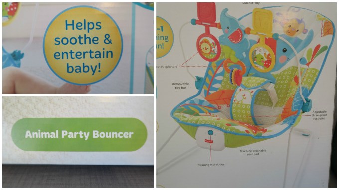 Dear Holly: Your New Animal Party Bouncer by Fisher Price