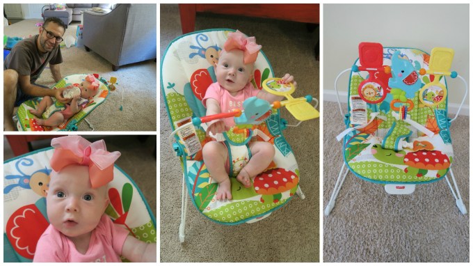 Dear Holly: Your New Animal Party Bouncer by Fisher Price