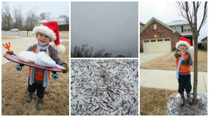 Dear Holly: A Weekend of Crawling, Pink Eye, and Getting Your Picture Taken with Santa