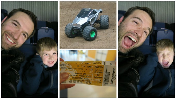 Dear Jack: Monster Jam 2017 (Weekend of Manliness! in a 2004 Honda Element, Part 2/3)